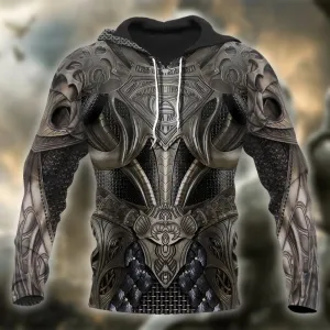 3D Printed Knight Medieval Armor hoodies