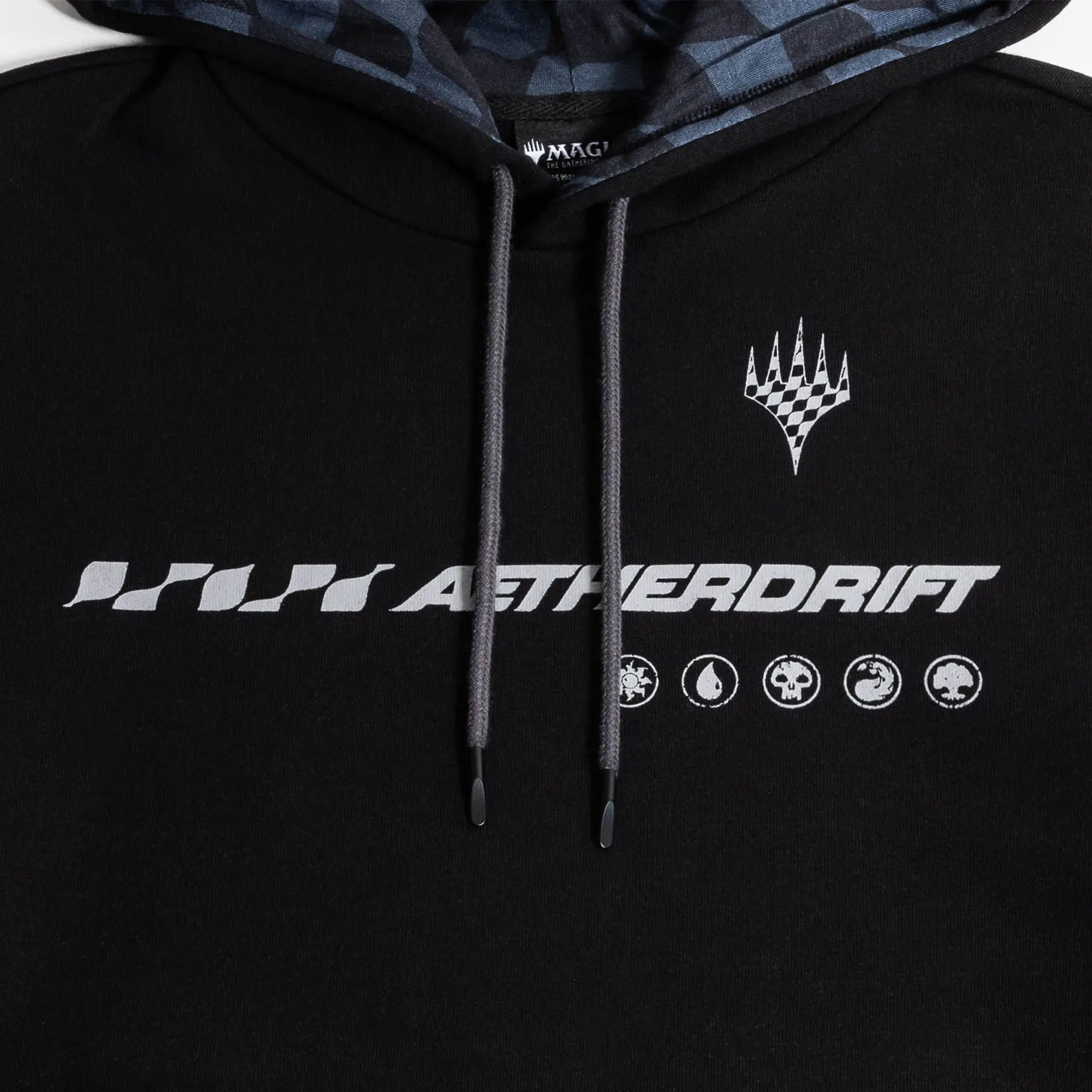 Aetherdrift Black Hoodie