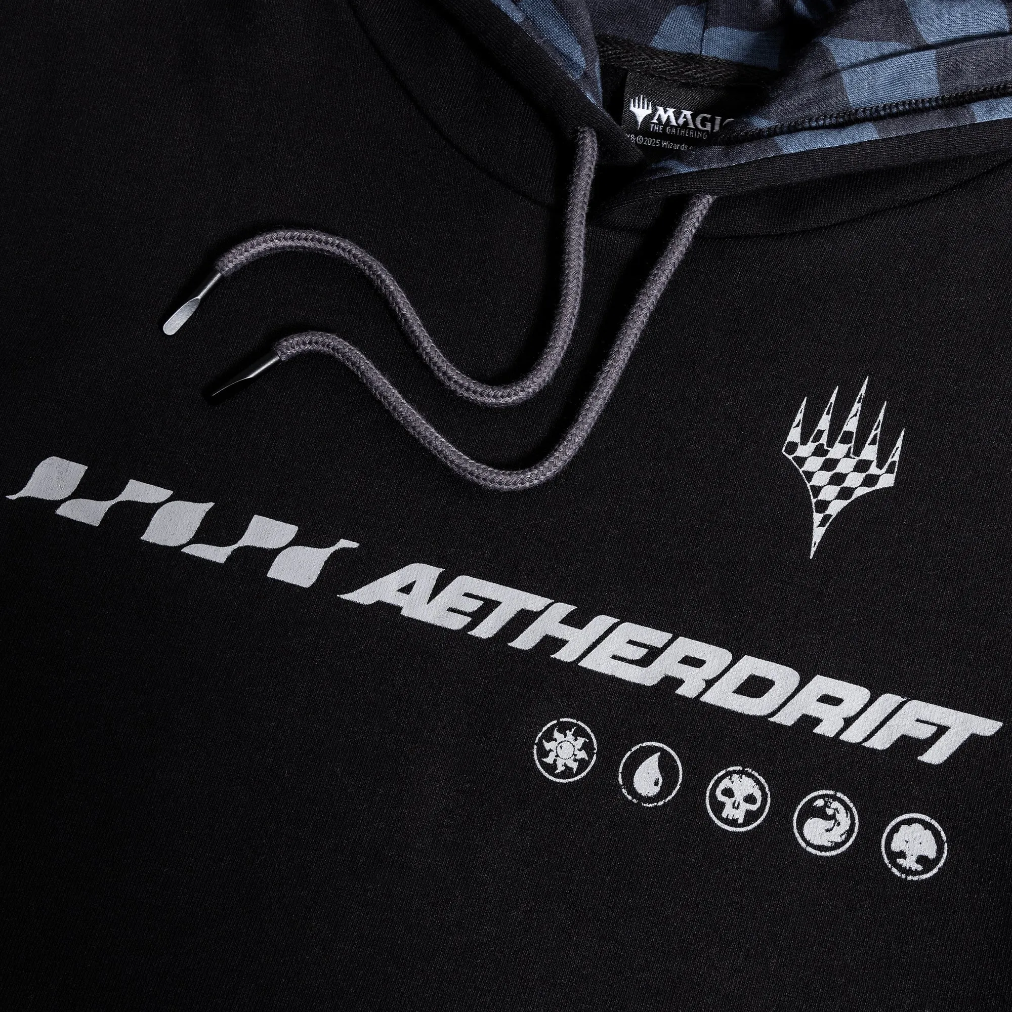 Aetherdrift Black Hoodie