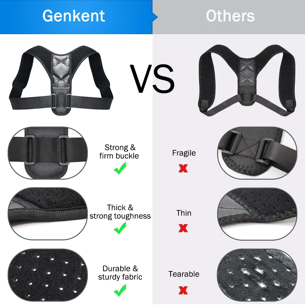 Back Posture Corrective Therapy Back Brace For Men & Women