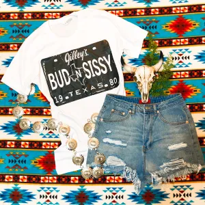 Bud   Sissy Urban Cowboy Graphic Tee