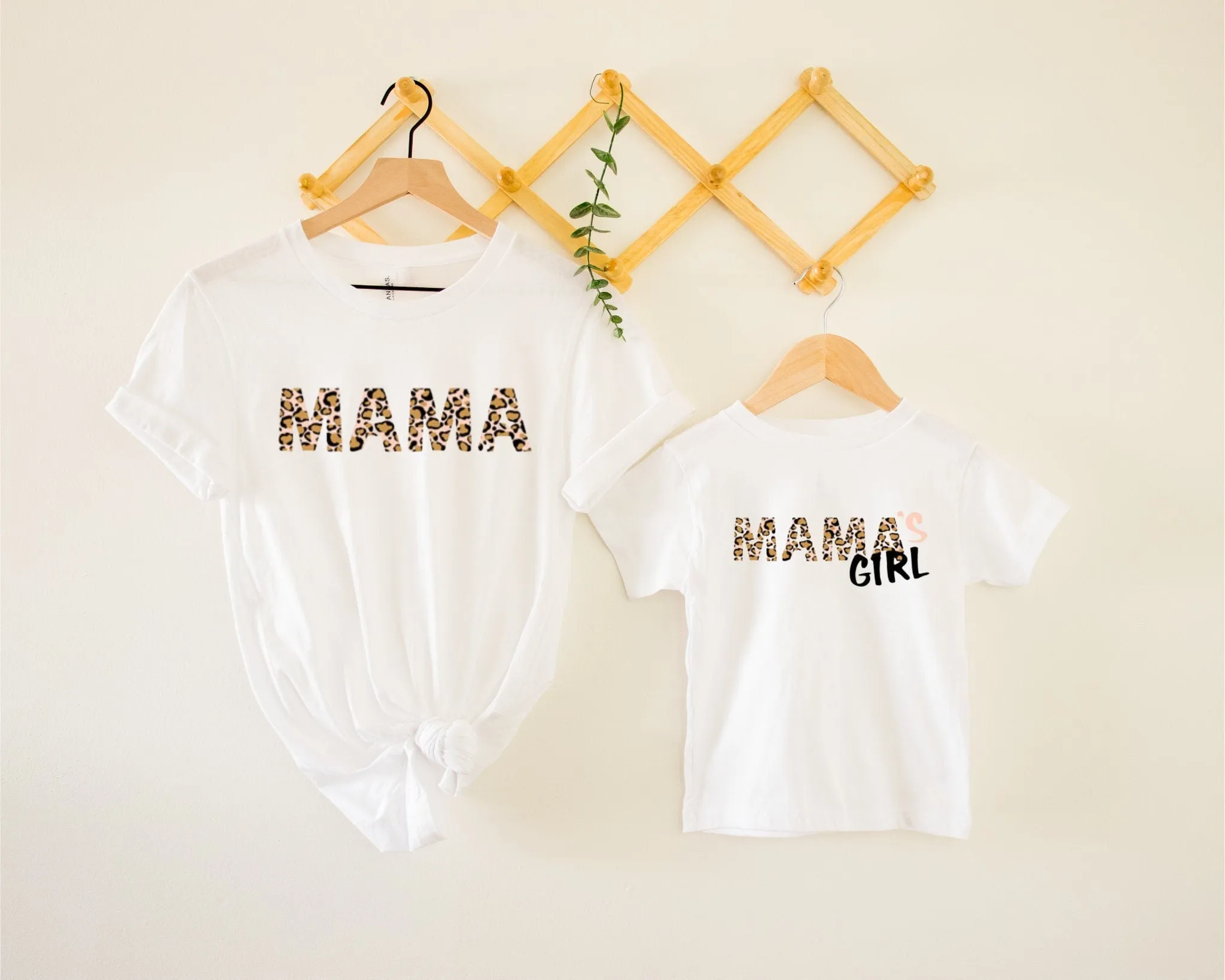 Cheetah Mama Mini Shirt, Mom Daughter Shirts, Mama Daughter Shirt, Mother’s Day Gift, Mom Daughter Gift, Matching Shirts