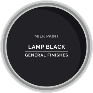 General Finishes Milk Paint, Lamp Black