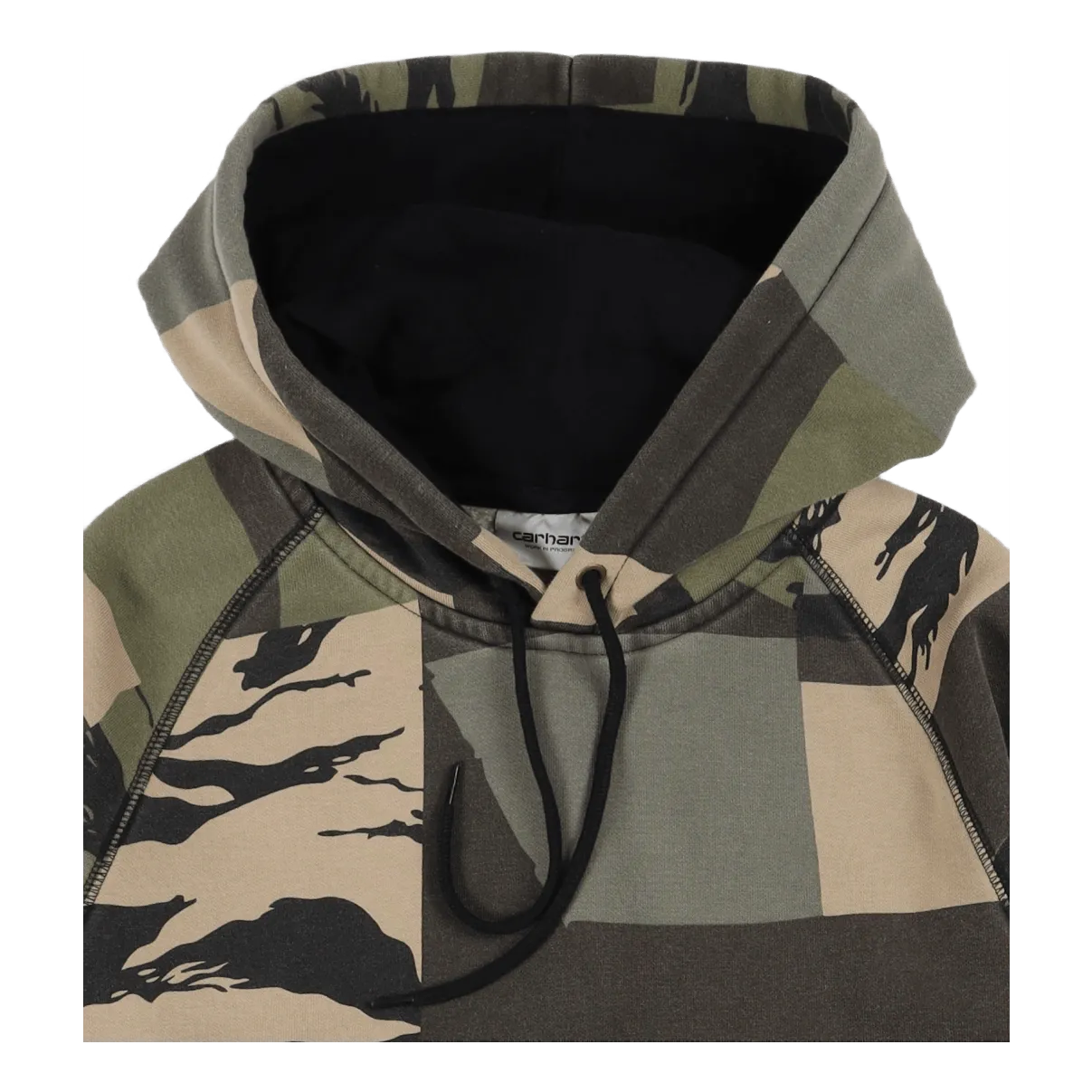 Hooded Chase Sweat Camo Mend / Gold