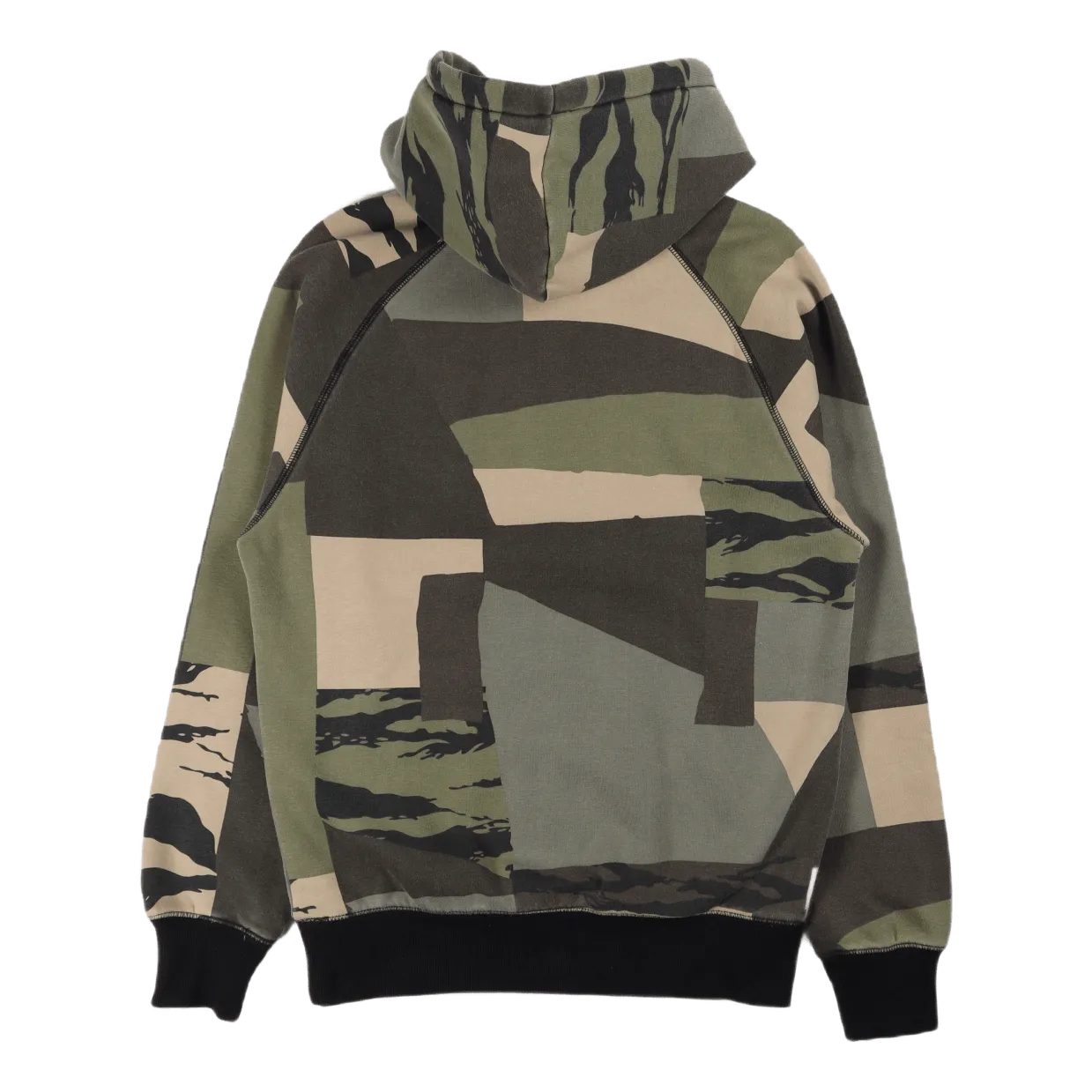 Hooded Chase Sweat Camo Mend / Gold