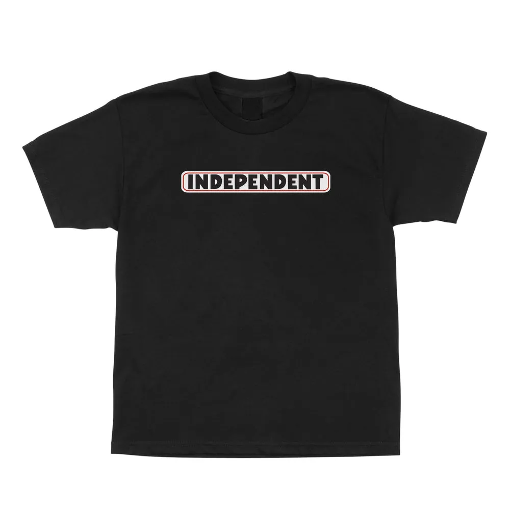 Independent Youth Bar Logo T-Shirt Black