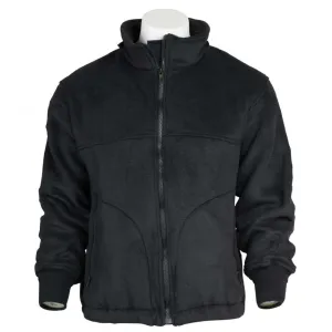 KELTEK 426 Premium Aramid Fleece Jacket - HRC 2, EBT 14.2 cal/cm², Flame Resistant, Double Velour, Origin FR, Black, Durable | Sizes S-5XL