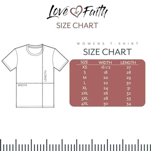 Love in Faith | Sisters in Christ | Christian T-Shirts for Women | Faith-Based Apparel | Christian Gifts