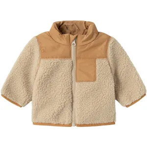 Name It Oxford Tan Mosie Teddy Jacket