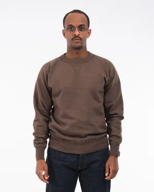 Puamana Crew Neck Sweatshirt TURKISH COFFEE