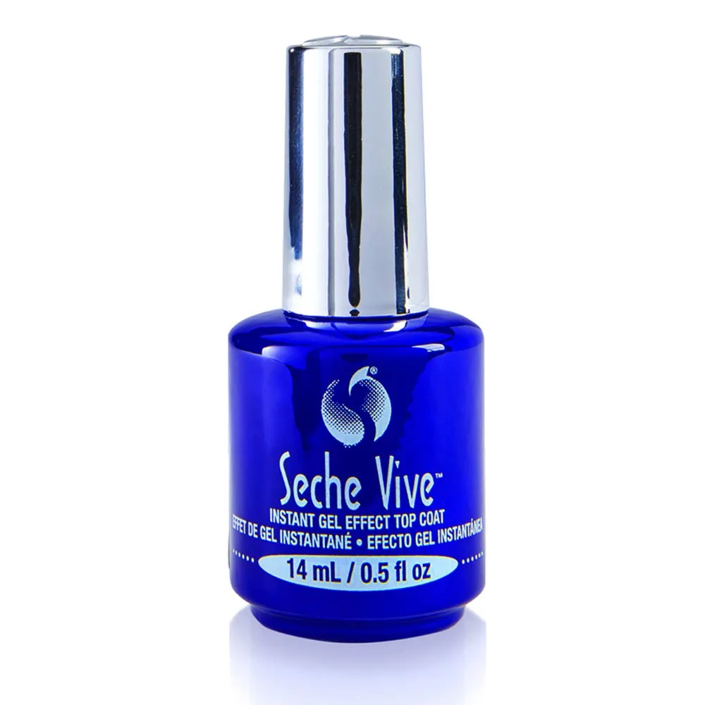 Seche Vive Gel Effect Top Coat 0.5 oz 14 mL